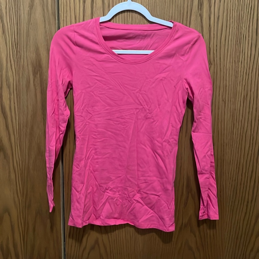 Hot Pink Long Sleeve